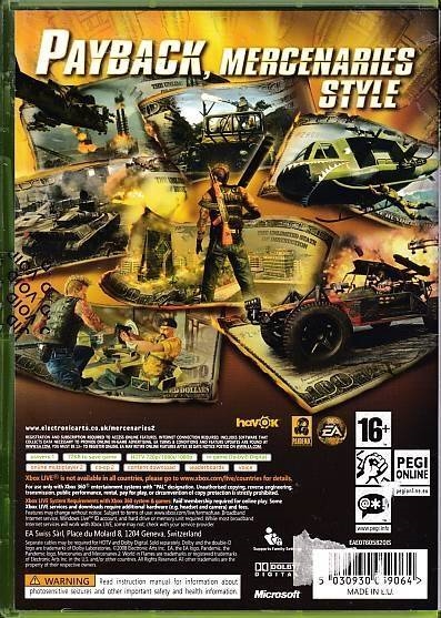 Mercenaries 2 World in Flames - XBOX 360 (B Grade) (Genbrug)